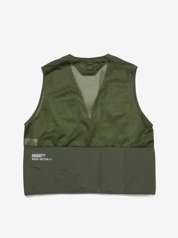 HAIGHT/ヘイト/ACTIVE NYLON VEST/アクティブナイロンベスト/(OLIVE