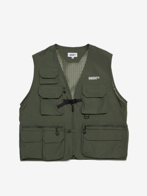 HAIGHT/إ/ACTIVE NYLON VEST/ƥ֥ʥ٥/(OLIVE)