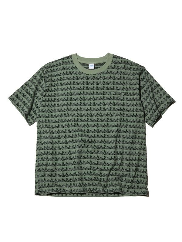 【美品】RADIALL FLAMES-CREW NECK POCKET Tシャツ RADIALL ラディアル 20SS FLAMES CREW NECK POCKET T-SHIRT S/S