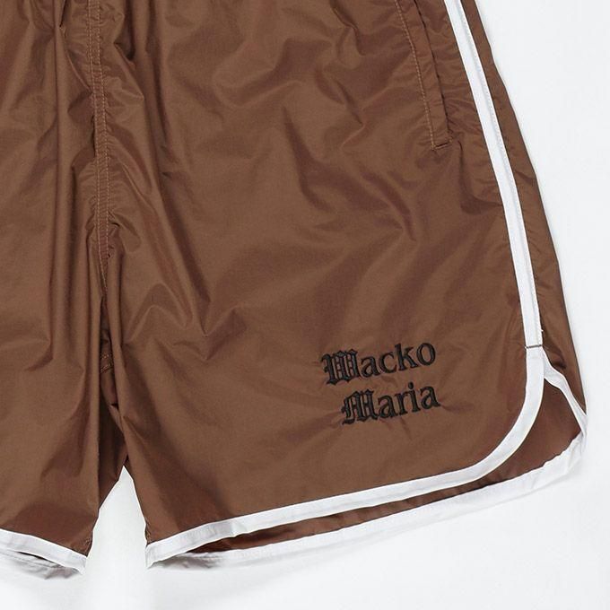 WACKO MARIA/ワコマリア/ATHLETIC SHORTS/アスレチックショーツ/ BROWN