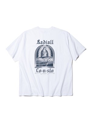 RADIALL/ǥ/LO-N-SLO - CREW NECK T-SHIRT/ץȥƥ/WHITE