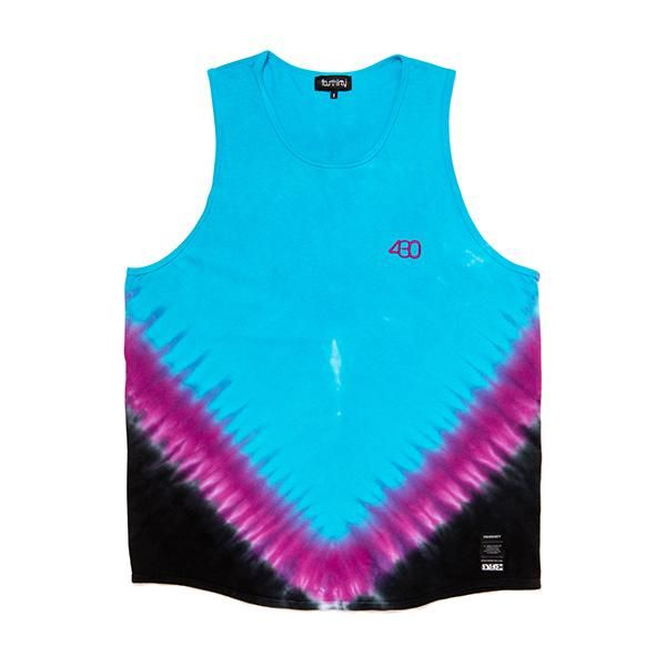 430/フォーサーティー/YD TIEDYE TANKTOP/ユウキダイ タイダイ タンク 