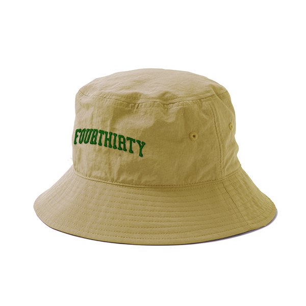 430/フォーサーティー/MAT BUCKET HAT/マット バケット ハット/BEIGE