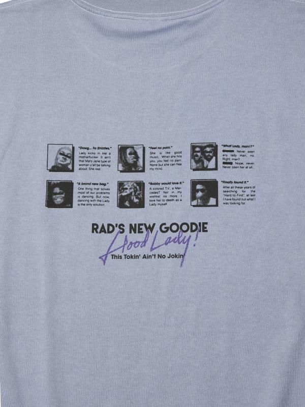 RADIALL/ラディアル/CHROME LADY - CREW NECK T-SHIRT S/S