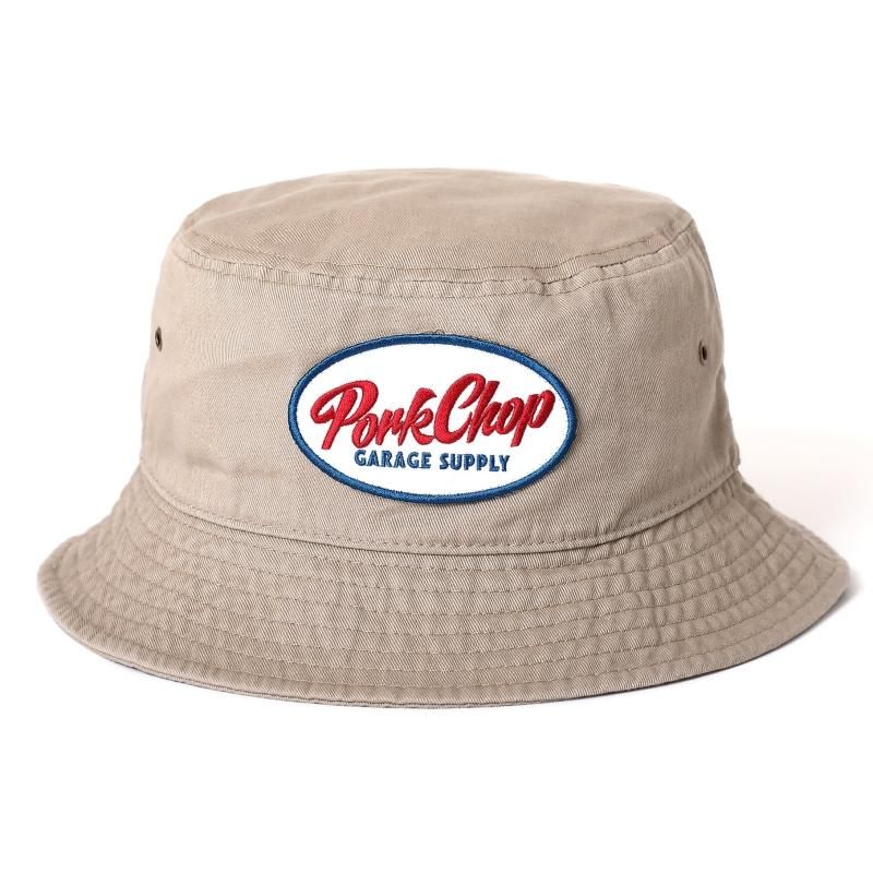 PORK CHOP/ポークチョップ/OVAL BUCKET HAT/バケットハット/KHAKI 