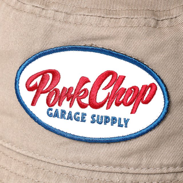 PORK CHOP/ポークチョップ/OVAL BUCKET HAT/バケットハット/KHAKI