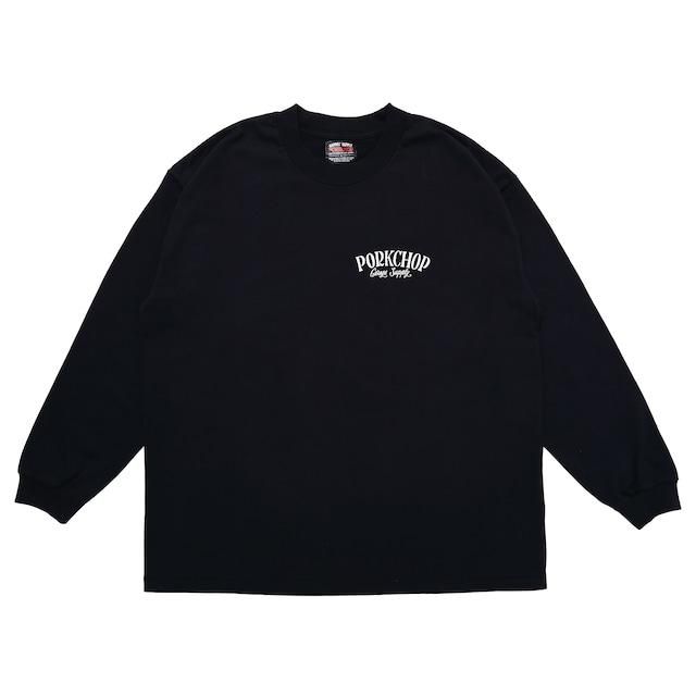 買取格安 PORKCHOP ポークチョップ PORK BACK TEE ホワイト Lサイズ T