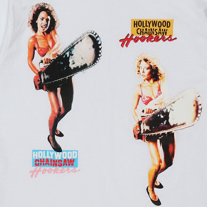 WACKO MARIA/ワコマリア/HOLLYWOOD CHAINSAW HOOKERS / CREW NECK T
