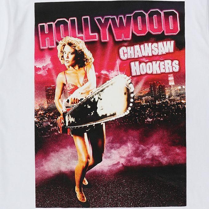 WACKO MARIA/ワコマリア/HOLLYWOOD CHAINSAW HOOKERS / CREW NECK T