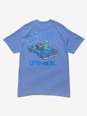 HAIGHT/ヘイト/UFO IS REAL Tee/プリントティーシャツ/CAL BLUE