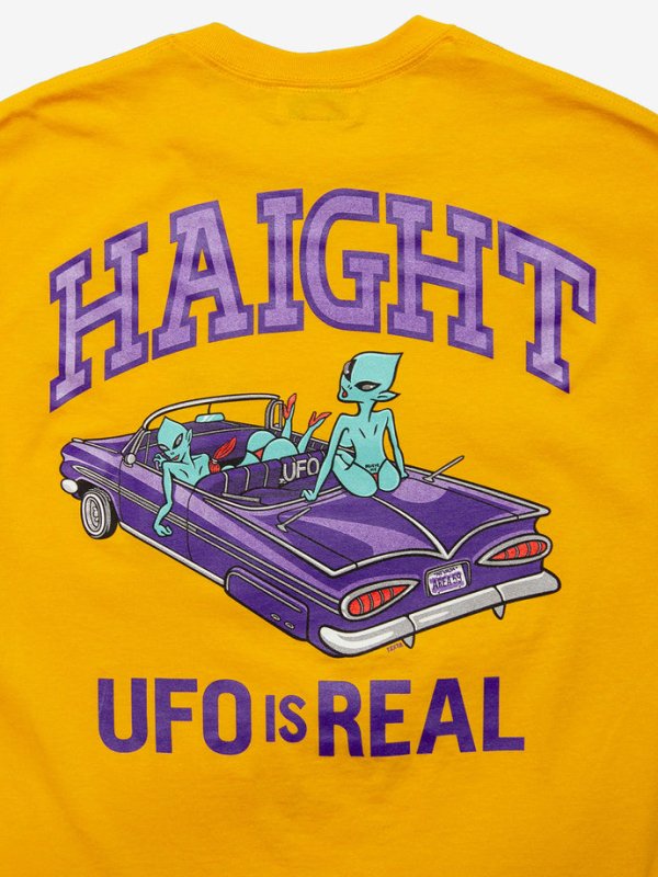 HAIGHT/ヘイト/UFO IS REAL Tee/プリントティーシャツ/GOLD - EMILIANO ...