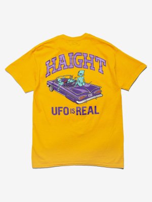 HAIGHT/ヘイト/UFO IS REAL Tee/プリントティーシャツ/GOLD