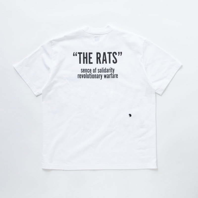 RATS/ラッツ/MAD GARMENT TEE/プリントティーシャツ/WHITE - EMILIANO ONLINE  SHOP｜RADIALL,DELUXE,WACKO MARIA/ラディアル,デラックス,ワコマリア通販