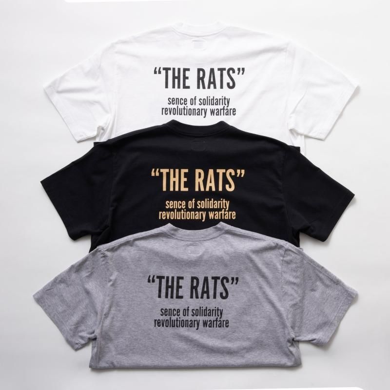 RATS/ラッツ/MAD GARMENT TEE/プリントティーシャツ/WHITE RATS/ラッツ/MAD GARMENT TEE/プリントティーシャツ/WHITE