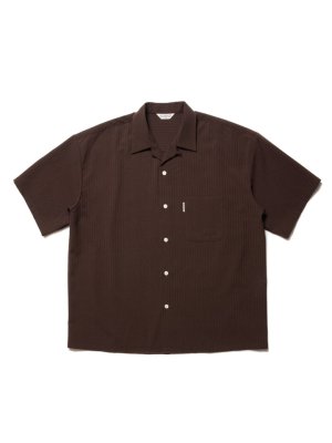 COOTIE/ƥ/T/W Sucker Open Collar S/S Shirt/ץ󥫥顼 /BROWN