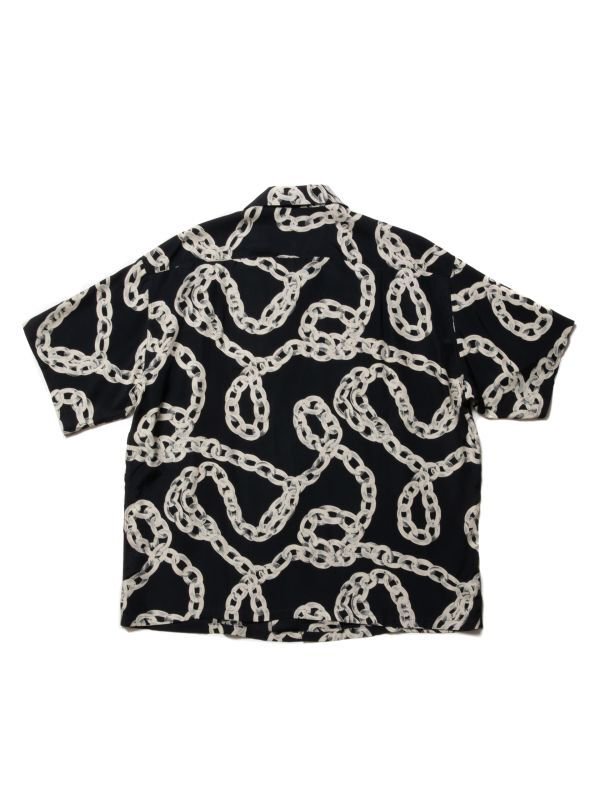 COOTIE/クーティー/Rayon Open Collar S/S Shirt/オープンカラー
