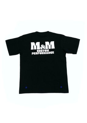M&M/ॢɥ/PRINT S/S TEE/ ХåץT/BLACK