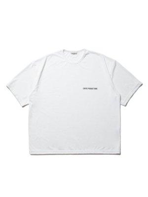 COOTIE/ƥ/Dry Tech Jersey Oversized S/S Tee/ɥ饤ƥå Сƥ/WHITE