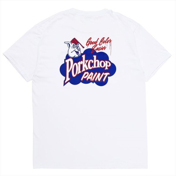 PORK CHOP/ポークチョップ/PORKCHOP PAINT TEE/ポークチョップペイント