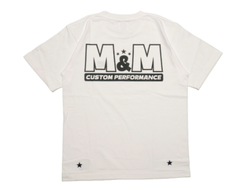 M&M/エムアンドエム/PRINT S/S T-SHIRT/プリントティーシャツ/WHITE