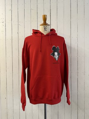 WACKO MARIA/拾ޥꥢ/JEAN-MICHEL BASQUIAT/PULLOVER HOODED SWEAT SHIRT/ߥХ/ץ륪С/RED