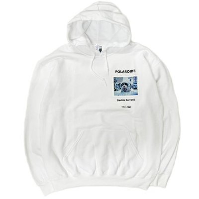 WACKO MARIA/拾ޥꥢ/DAVIDE SORRENTI/PULLOVER HOODED SWEAT SHIRT(TYPE-1)/WHITE