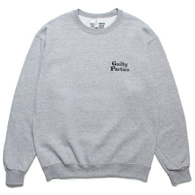 WACKO MARIA/拾ޥꥢ/CREW NECK SWEAT SHIRT ( TYPE-2 )/롼ͥåå/GRAY