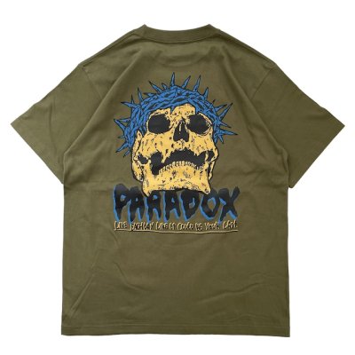 PARADOX/パラドックス/BLOW AWAY T-shirts/プリントティーシャツ/Army Green
