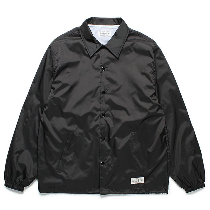 WACKO MARIA/ワコマリア/COACH JACKET/コーチジャケット/BLACK