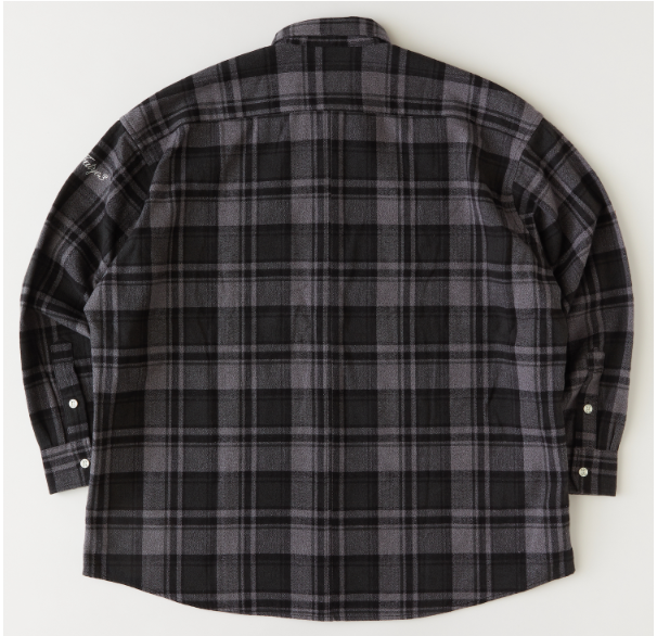 FAT/エフエーティ/ビッグマック/MAC BONE/ヘビーコットンフランネルシャツGRAY - EMILIANO ONLINE SHOP|RADIALL,DELUXE,WACKO MARIA/ラディアル,デラックス,ワコマリア通販 FAT/エフエーティ/ビッグマック/MAC BONE/ヘビーコットンフランネルシャツGRAY - EMILIANO ONLINE SHOP|RADIALL,DELUXE,WACKO MARIA/ラディアル,デラックス,ワコマリア通販