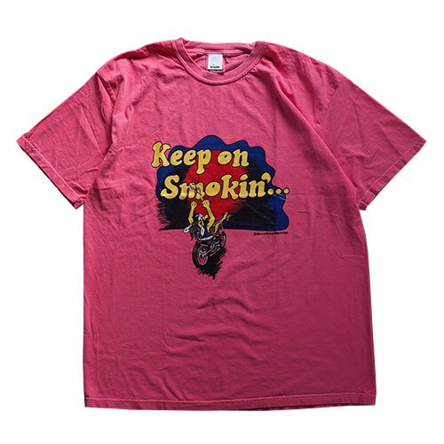 RUTHLESS/ルースレス/Keep On Smokin S/S TEE/プリントティーシャツ