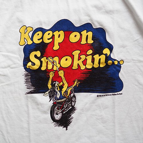 RUTHLESS/ルースレス/Keep On Smokin S/S TEE/プリントティーシャツ