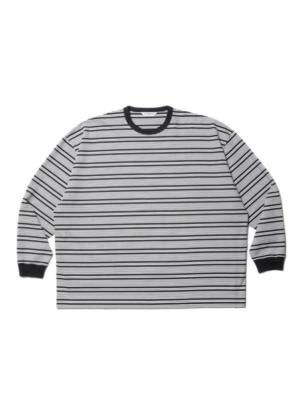 クーティー ボーダー ロンT SUPIMA BORDER OVERSIZED - Tシャツ