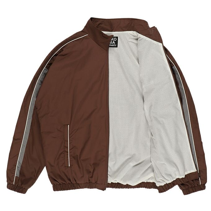 WACKO MARIA/ワコマリア/NYLON TRACK JACKET/ナイロントラックジャケット/BROWN - EMILIANO ONLINE  SHOP｜RADIALL,DELUXE,WACKO MARIA/ラディアル,デラックス,ワコマリア通販