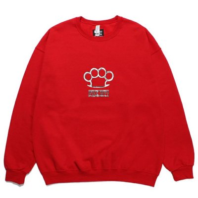 WACKO MARIA/拾ޥꥢ/JOHNNY / CREW NECK SWEAT SHIRT/ˡ/롼ͥåå/RED