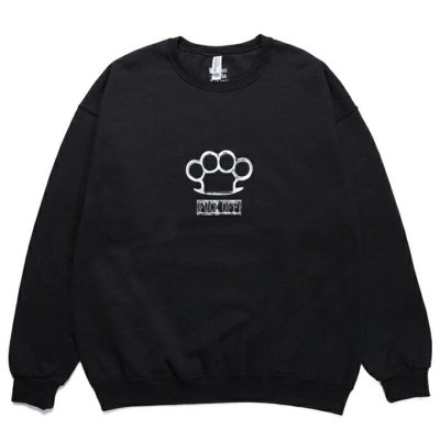 WACKO MARIA/拾ޥꥢ/JOHNNY / CREW NECK SWEAT SHIRT/ˡ/롼ͥåå/BLACK