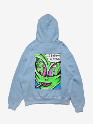 HAIGHT/إ/ALIENS HOODIE/ץȥաǥ/LIGHT BLUE