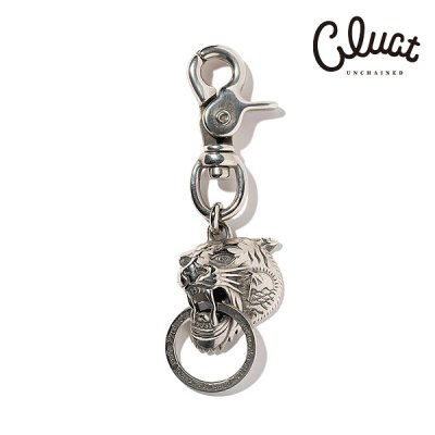 CLUCT/饯/TIGER [KEY RING]//SILVER 