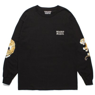 WACKO MARIA/拾ޥꥢ/TIM LEHI / CREW NECK LONG SLEEVE T-SHIRT ( TYPE-2 )/ץȥ󥰥꡼֥ƥ/BLACK