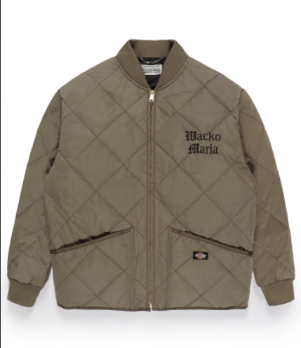 WACKO MARIA/ワコマリア/DICKIES / QUILTED JACKET/キルティングジャケット/KHAKI - EMILIANO  ONLINE SHOP｜RADIALL