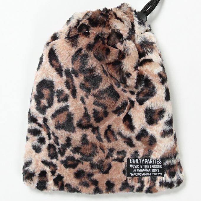 WACKO MARIA/ワコマリア/FAUX LEOPARD FUR SHOULDER PORCH(TYPE-2