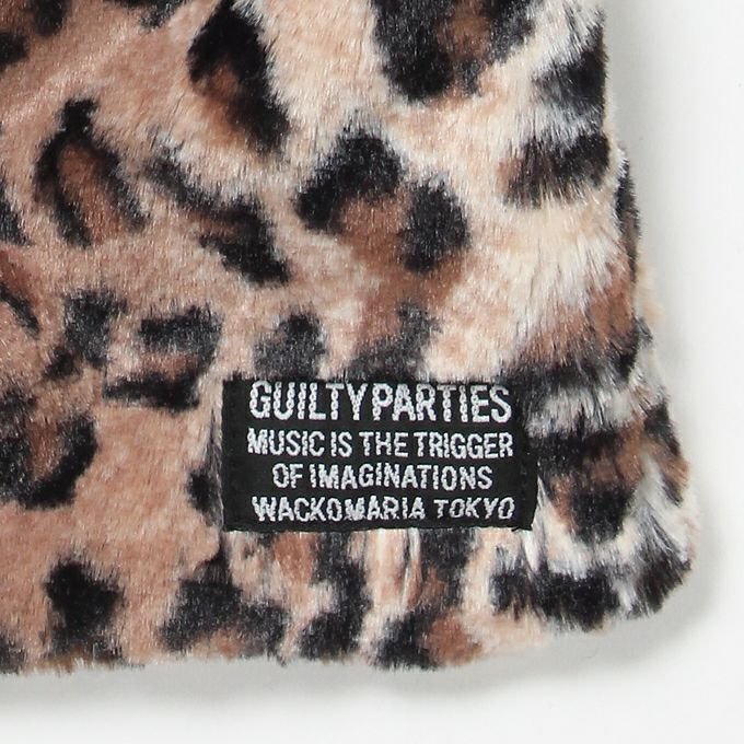 WACKO MARIA/ワコマリア/FAUX LEOPARD FUR SHOULDER PORCH(TYPE-2