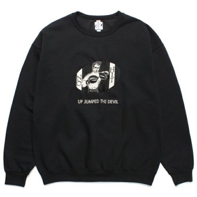 WACKO MARIA/拾ޥꥢ/CREW NECK SWEAT SHIRT ( TYPE-3 )/롼ͥååȥ/BLACK