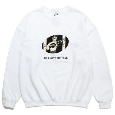 WACKO MARIA/拾ޥꥢ/CREW NECK SWEAT SHIRT ( TYPE-3 )/롼ͥååȥ/WHITE