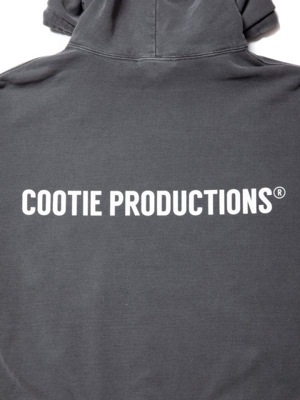 COOTIE/クーティー/Pigment Dyed Open End Yarn Sweat Hoodie