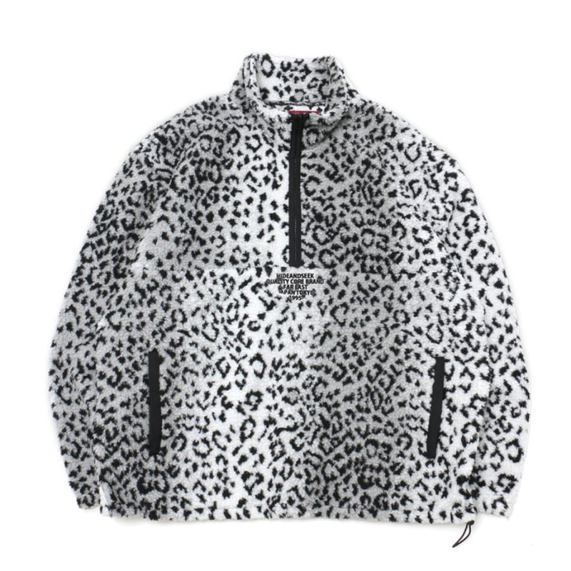 Hide and Seek/ハイドアンドシーク/Boa Half Zip Jacket/ボアジップジャケット/LEOPARD - EMILIANO  ONLINE SHOP｜RADIALL