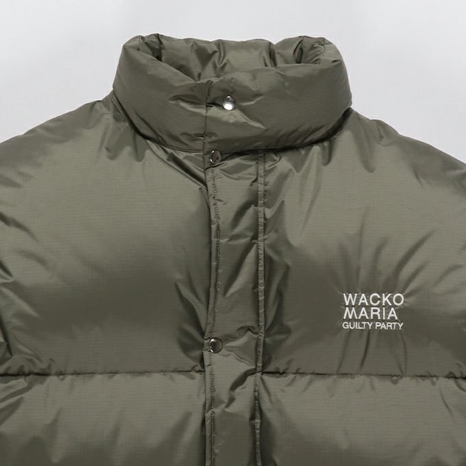 WACKO MARIA/ワコマリア/NANGA /ナンガ/ DOWN JACKET/ダウンジャケット/GRAY GREEN - EMILIANO  ONLINE SHOP｜RADIALL,DELUXE,WACKO MARIA/ラディアル,デラックス,ワコマリア通販