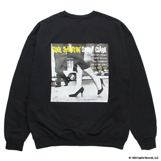 WACKO MARIA/ワコマリア/BLUE NOTE / CREW NECK SWEAT SHIRT ( TYPE-2