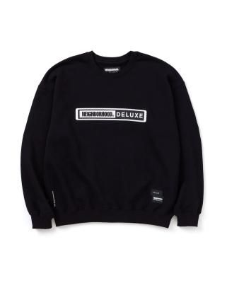 DELUXE/デラックス/NH X DELUXE . SWEATSHIRT LS/クルーネックスウェット/BLACK - EMILIANO ONLINE SHOP|RADIALL,DELUXE,WACKO MARIA/ラディアル,デラックス,ワコマリア通販 DELUXE/デラックス/NH X DELUXE . SWEATSHIRT LS/クルーネックスウェット/BLACK - EMILIANO ONLINE SHOP|RADIALL,DELUXE,WACKO MARIA/ラディアル,デラックス,ワコマリア通販