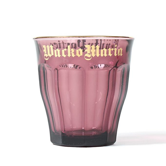 WACKO MARIA/ワコマリア/DURALEX / GLASS CUP (SET OF 2)/グラス/PURPLE - EMILIANO  ONLINE SHOP｜RADIALL,DELUXE,WACKO MARIA/ラディアル,デラックス,ワコマリア通販